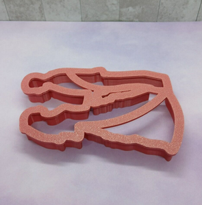 Bride and Groom Cookie Cutter 3DPrinted Biscuit Stamp Fondant Icing Wedding Cake