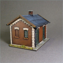 Load image into Gallery viewer, Public Toilet Warehouse Building Workshop Wargaming Industrial 28mm Shed Lockup
