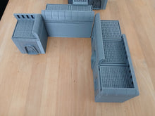 Load image into Gallery viewer, 28mm 32mm Galaxy Pack Wargaming Layout Terrain Buildings Doors Walkway Barricade8
