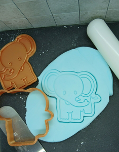 Elephant Cookie Cutter 3D Printed Biscuit Stamp Fondant Animal Cake Decoration