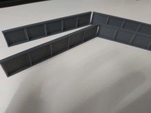 Load image into Gallery viewer, 4 x Bridge Girder Sides for Model Railway Single Track Bridge OO N TT120 Gauges
