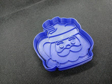 Load image into Gallery viewer, Santa Mug Christmas Cookie Cutter 3D Printed Biscuit Stamp Fondant Icing Decor1
