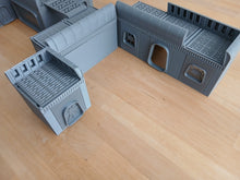 Load image into Gallery viewer, 28mm 32mm Galaxy Pack Wargaming Layout Terrain Buildings Doors Walkway Barricade9
