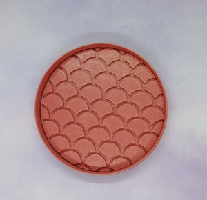 Mermaid Scales Circular Cookie Cutter 3DPrinted Biscuit Stamp Fondant Icing Cake