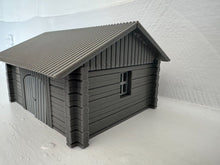 Load image into Gallery viewer, Rural Timber Storage Warehouse Kit Pack Removable Roof Wargaming Building 28mm
