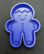 Load image into Gallery viewer, Gingerbread Man Mug Hugger Topper Cookie Cutter 3D Printed Biscuit Stamp Fondant4
