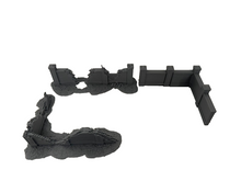 Load image into Gallery viewer, 28mm Destroyed Garden House Walls Ruined Set of 5 - Wargaming Skirmish Terrain0
