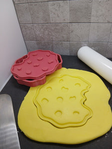 Biscuit Cookie Cutter 3D Printed Biscuit Cookie Stamp Fondant Icing Cake Decor