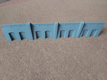 Load image into Gallery viewer, OO Gauge Model Railway Arches Road Bridge Support Wall Sections Retaining Walls
