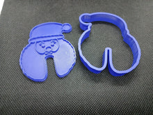 Load image into Gallery viewer, Father Christmas Mug Hugger Topper Cookie Cutter 3DPrinted Biscuit Stamp Fondant5
