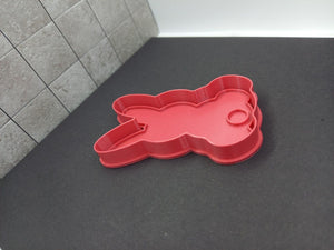 Bunny Rabbit with Tail Cookie Cutter 3DPrinted Biscuit Stamp Fondant Cake Easter