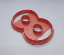 Load image into Gallery viewer, Eight 8 Birthday Number Cookie Cutter 3DPrinted Biscuit Fondant Icing Cake Decor1
