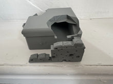 Load image into Gallery viewer, WW2 Destroyed Bunker 7 D-Day Wargaming Ruined Terrain Scenery 28mm 3d Printed
