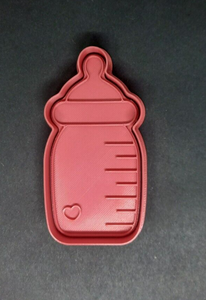 Baby Milk Bottle Cookie Cutter 3DPrinted Biscuit Stamp Fondant Icing Baby Shower
