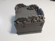 Load image into Gallery viewer, Armory Jail Style Building Wargaming Industrial 28mm German Armoury Sandbags
