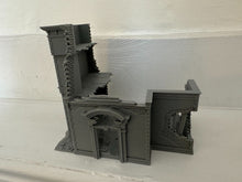 Load image into Gallery viewer, Destroyed House Ruin WW2 Building Terrain Tabletop Wargaming 28mm
