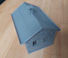 Load image into Gallery viewer, Public Toilet Warehouse Building Workshop Wargaming Industrial 28mm Shed Lockup
