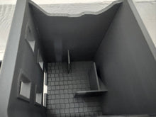 Load image into Gallery viewer, 28mm Destroyed Shop Retail Ruin - Destroyed Wargaming Curved Building Terrain4
