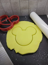 Load image into Gallery viewer, Mickey Mouse Outline Cookie Cutter 3D Printed Biscuit Stamp Fondant Cake Decor
