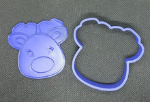 Load image into Gallery viewer, Rudolph Reindeer Christmas Cookie Cutter 3D Printed Biscuit Stamp Fondant Icing4
