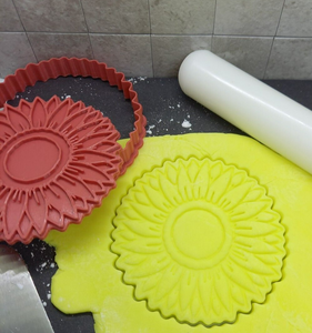 Sunflower Cookie Cutter 3D Printed Biscuit Stamp Fondant Icing Cake Decoration