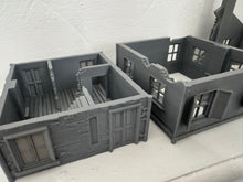 Load image into Gallery viewer, 28mm Destroyed Checkpoint Ruin - Destroyed Wargaming Army Building Terrain4
