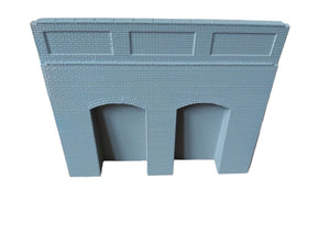 OO Gauge Model Railway Arches Road Bridge Support Wall Sections Retaining Walls