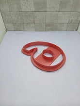 Load image into Gallery viewer, Six 6 Sixth Birthday Number Cookie Cutter 3DPrinted Biscuit Fondant Icing Cake3
