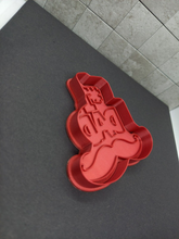 Load image into Gallery viewer, Number 1 Dad Moustache Cookie Cutter 3D Printed Biscuit Stamp Fondant Icing Cake Decor
