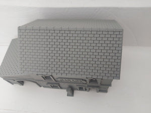 28mm Garage Petrol Station Building Workshop Lockup Wargaming