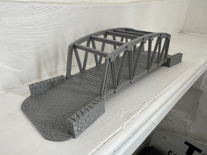 Steel Girder Style Sectional Tank Bridge System & Ramps 28mm Wargaming Scenery