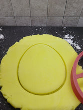 Load image into Gallery viewer, Easter Egg Cookie Cutter 3D Printed Biscuit Stamp Fondant Icing Cake Decoration
