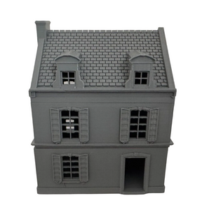 28mm Town House Style with Porch Removable Roof and Floor Wargaming Building