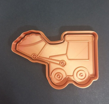 Load image into Gallery viewer, Digger Cookie Cutter 3D Printed Biscuit Stamp Fondant Vehicle Cake Decoration
