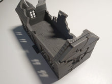 Load image into Gallery viewer, Ruins of House Barn or Workshop Style Wargaming 28mm Destroyed Building
