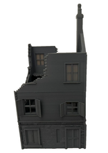 Load image into Gallery viewer, 28mm Destroyed Checkpoint Ruin - Destroyed Wargaming Army Building Terrain1
