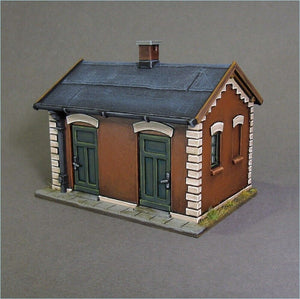 Public Toilet Warehouse Building Workshop Wargaming Industrial 28mm Shed Lockup