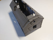 Load image into Gallery viewer, Destroyed House Barn or Workshop Style Wargaming 28mm Ruin Building
