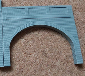 OO Gauge Model Railway Brick Arch Underpass Support Wall For Walkways Roads