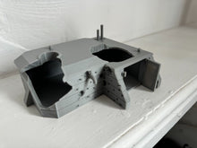 Load image into Gallery viewer, WW2 Destroyed Bunker 6 D-Day Wargaming Ruined Terrain Scenery 28mm 3d Printed
