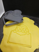 Load image into Gallery viewer, Santa Father Christmas with Sign Cookie Cutter 3D Printed Biscuit Stamp Fondant5
