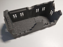 Load image into Gallery viewer, Ruins of House Barn or Workshop Style Wargaming 28mm Destroyed Building
