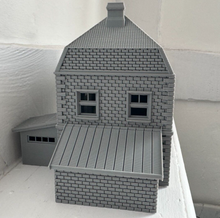 Load image into Gallery viewer, 28mmm Village Farm House Tabletop Terrain Wargaming Buildings Outhouses
