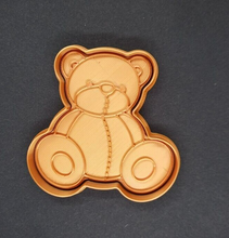 Load image into Gallery viewer, Teddy Bear Cookie Cutter 3D Printed Biscuit Stamp Fondant Icing Cake Decoration
