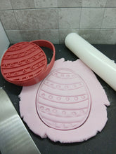 Load image into Gallery viewer, Spotty Easter Egg Cookie Cutter 3D Printed Biscuit Stamp Fondant Icing Cake

