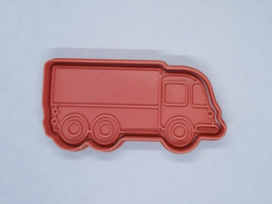 Truck Lorry Cookie Cutter 3DPrinted Flower Biscuit Stamp Fondant Decoration