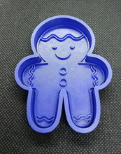 Load image into Gallery viewer, Gingerbread Man Mug Hugger Topper Cookie Cutter 3D Printed Biscuit Stamp Fondant3
