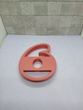 Load image into Gallery viewer, Six 6 Sixth Birthday Number Cookie Cutter 3DPrinted Biscuit Fondant Icing Cake1
