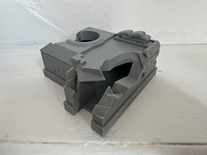 WW2 Destroyed Bunker 4 D-Day Wargaming Ruined Terrain Scenery 28mm 3d Printed