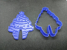 Load image into Gallery viewer, Christmas Tree Mug Hugger Topper Cookie Cutter 3D Printed Biscuit Stamp Fondant6
